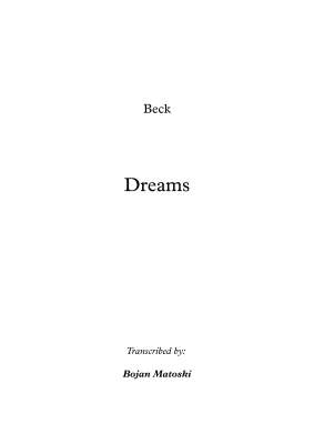 Beck - Dreams.pdf
