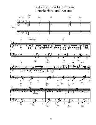 Taylor Swift - Wildest Dreams.pdf