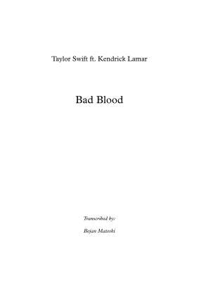 Taylor Swift - Bad Blood ft.pdf