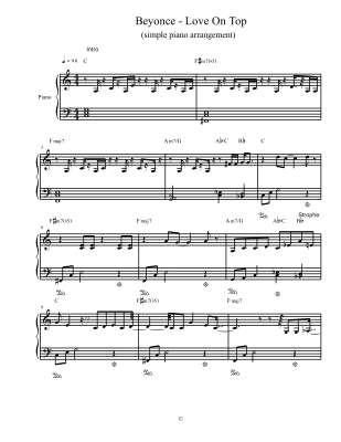 Beyoncé - Love On Top.pdf
