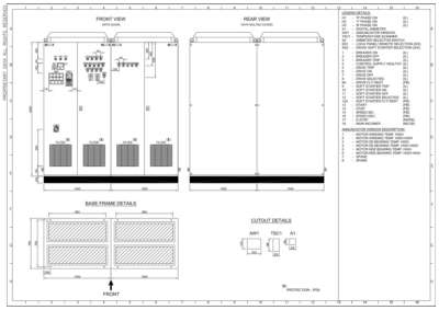 Typical Schneider drive and soft starter basic drawings.pdf