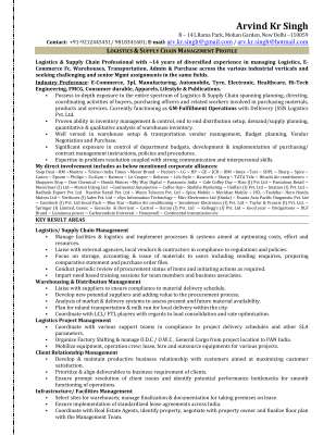 Cv_Arvind Kr Singh _Logistics & SCM dt 25th Sept-14_ (1).pdf