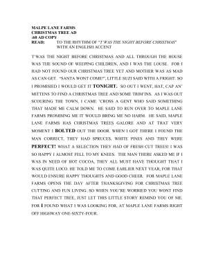 MALPE LANE FARMS - RADIO.pdf