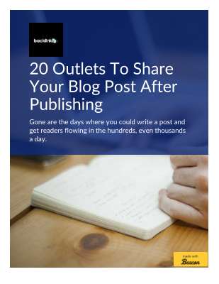 20 Outlets To Share Your Blog Post After Publishing.pdf