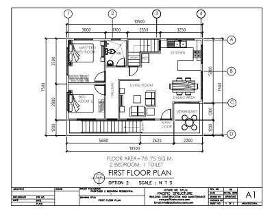 Papua New Guinea - 2 Bedroom  Residential Floorplan (78.75sq.m.).pdf