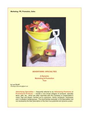 AD SPECIALTIES -- A Dynamic Marketing 'n Promotion Tool.pdf