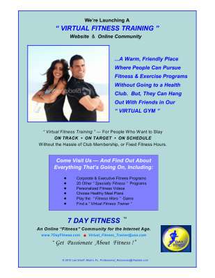 EMAIL FLYER -- ''Virtual Fitness Training'' -- We're Launching a Website & Online Community -- draft 444.pdf