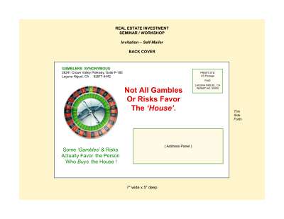 DIRECT MAIL -- 'Real Estate Investment Seminar' -- 4-panel Self-Mailer.pdf