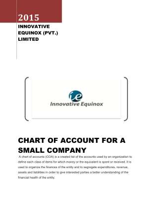 Chart of accounts small company.pdf