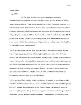 Effects of Dodd Frank Act.pdf