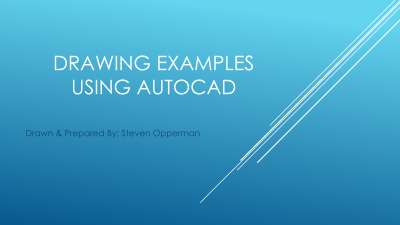 Drawing Examples Using Autocad.pdf