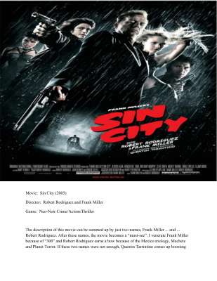 Movie Review-Sin city (2006).pdf