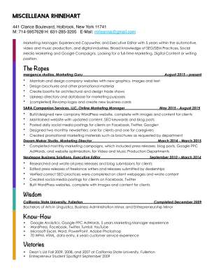 Resume and Experience.pdf