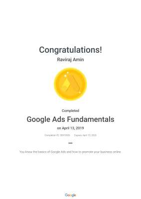 Google Ads Fundamentals Google - Raviraj Amin.pdf