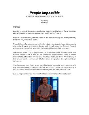 People Impossible. Treatment..pdf