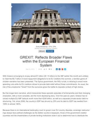 GREXIT_Reflects Underlying Flaws in Eurozone Financial System.pdf