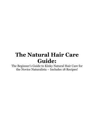 The Natural Hair Care Guide (Recipes Included).pdf