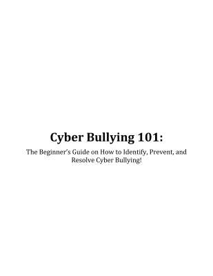 Cyber Bullying 101 Sample.pdf