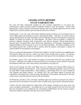 LEGISLATIVE REPORT state fair 2013-1.pdf