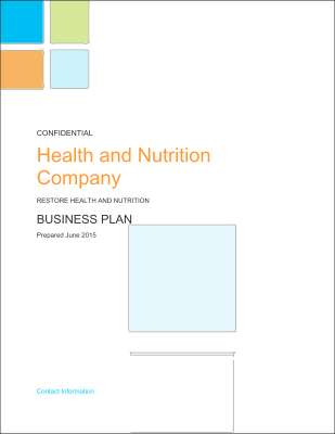 Health and Nutrition company Business Plan.pdf