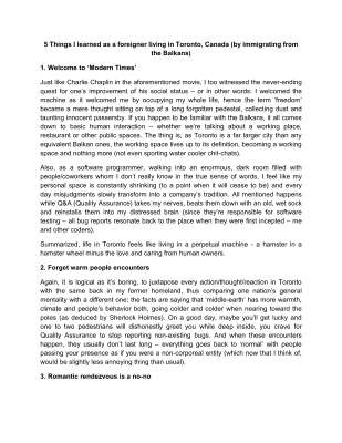 5 Things I learned as a foreigner living in Toronto (main article).pdf