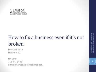 how to fix a business even if not  broken.pdf