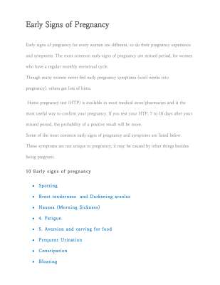 Early signs of Pregnancy.pdf
