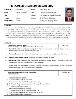 CV - Shazmier Shah.pdf