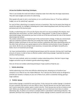 10 Low Cost Outdoor Advertising Techniques.pdf