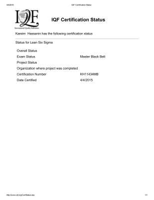 IQF Certification Status.pdf