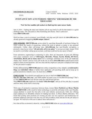 2014-06-04_Scott Vance_Press Release_Online Auto.pdf