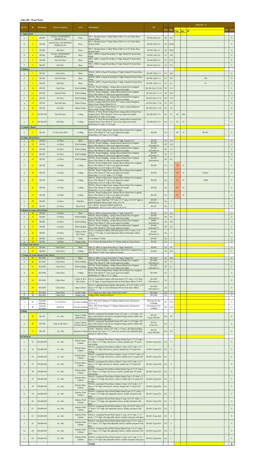 R- Takeoff - Wood Work.pdf