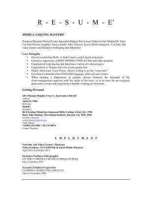 josh RESUME Oct 2015.pdf