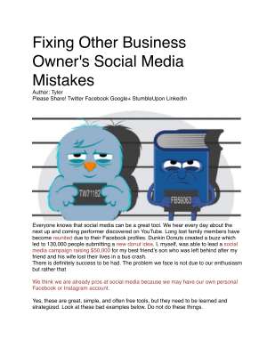 Fixing Other Business Owner's Social Media Mistakes.pdf