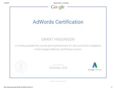 Google Partners - AdWords Certification.pdf