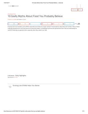 10 Goofy Myths About Food You Probably Believe - Listverse.pdf