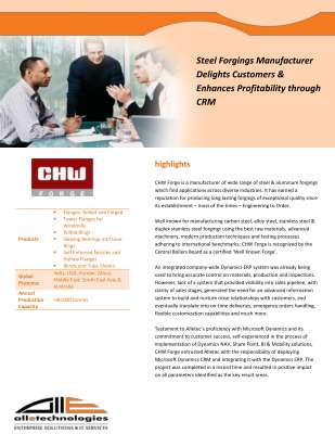 CHW Forge- Leading Manufacturer of Steel Forgings.pdf