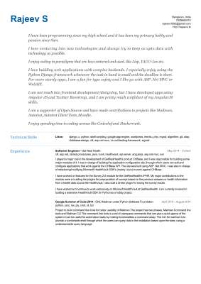 Rajeev S's Resume.pdf