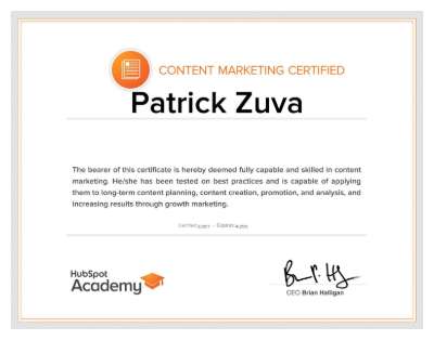 Hubspot Certificate - Content Marketing.pdf