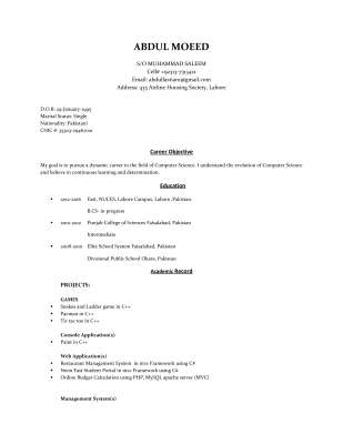 Abdul Moeed Curriculum Vitae .pdf
