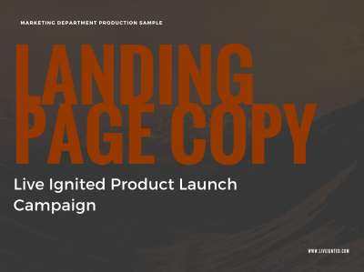 Ignited LANDING PAGE COPY.pdf