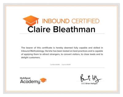 HUBSPOT INBOUND CERTIFICATION.pdf