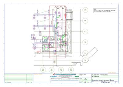 AFL-MSL-ME-SPD-0085a- Zone BC First Floor, proposed new Location for AHU-G-8 supply and Return air duct.pdf