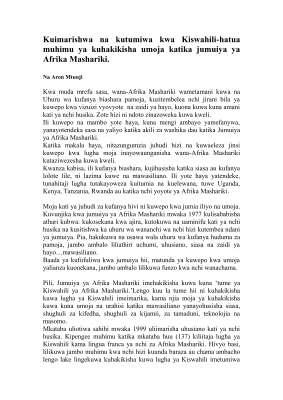 Kuhakikisha kukua kwa Kiswahili Afrika.pdf