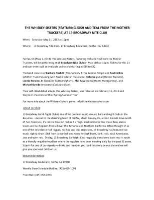 Whiskey Sisters Press Release.pdf