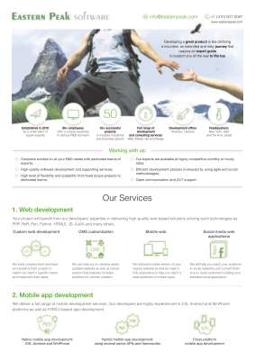 Eastern Peak Software services overview.pdf