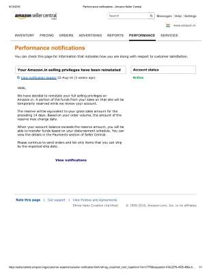 Performance notifications - Amit sheliya.pdf