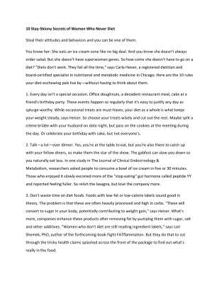 10 Stay-Skinny Secrets of Women Who Never Diet (2).pdf
