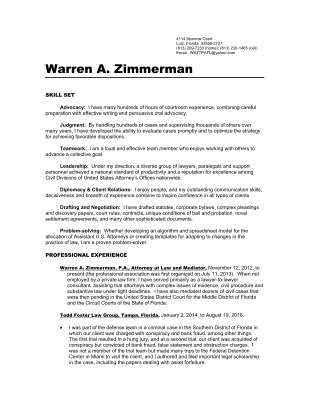 Warren's cv 20160826.pdf