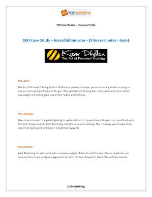 SEO Case Studies - kisardhillon.com (Fitness Center - Gym).pdf